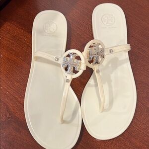 Tory Burch Cream Sandals